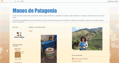 Desktop Screenshot of manosdepatagonia.blogspot.com