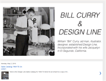 Tablet Screenshot of billcurry-designline.blogspot.com