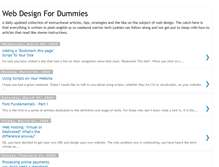 Tablet Screenshot of designfordummies.blogspot.com