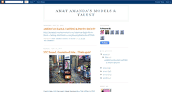 Desktop Screenshot of amtamandasmodels.blogspot.com