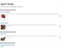 Tablet Screenshot of agunkbangli.blogspot.com