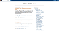 Desktop Screenshot of jerriinsurance.blogspot.com