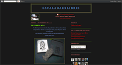 Desktop Screenshot of escaladaexlibris.blogspot.com