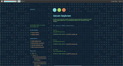 Desktop Screenshot of ozcantaskiran.blogspot.com