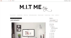 Desktop Screenshot of mitmebymayte.blogspot.com