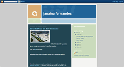 Desktop Screenshot of janainanina25.blogspot.com