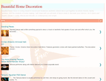Tablet Screenshot of beautiful-home-decor.blogspot.com
