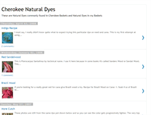Tablet Screenshot of cherokeenaturaldyes.blogspot.com