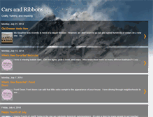 Tablet Screenshot of carsandribbons.blogspot.com