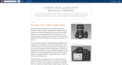 Desktop Screenshot of canon450d-camera.blogspot.com