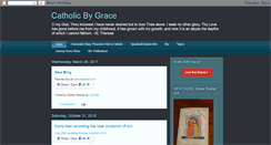 Desktop Screenshot of catholicbygrace.blogspot.com