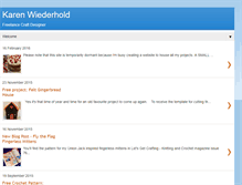 Tablet Screenshot of karenwiederhold.blogspot.com
