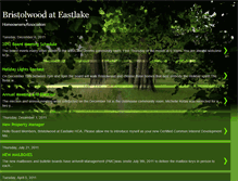 Tablet Screenshot of bristolwoodateastlake.blogspot.com