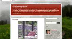 Desktop Screenshot of healthwise-everythinghealth.blogspot.com