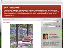 Tablet Screenshot of healthwise-everythinghealth.blogspot.com