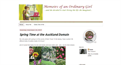 Desktop Screenshot of memoirsofanordinarygirl.blogspot.com