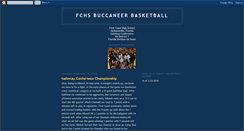 Desktop Screenshot of fchsbasketball.blogspot.com