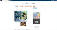 Desktop Screenshot of delicious-italianrecipes.blogspot.com