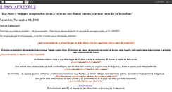 Desktop Screenshot of hoy-aprendi.blogspot.com