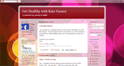 Desktop Screenshot of gethealthywithkategarner.blogspot.com