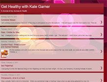 Tablet Screenshot of gethealthywithkategarner.blogspot.com