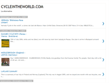 Tablet Screenshot of cycleintheworld.blogspot.com