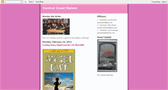 Desktop Screenshot of centralcoastsisters.blogspot.com