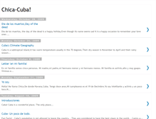 Tablet Screenshot of chica-cuba.blogspot.com