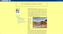 Desktop Screenshot of myparkerfamilyblog.blogspot.com