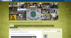 Desktop Screenshot of cofcallianceforplanetearth.blogspot.com