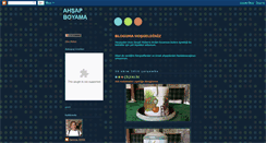 Desktop Screenshot of hobimahsapboyama.blogspot.com