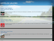 Tablet Screenshot of hotelesvalero.blogspot.com
