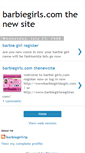 Mobile Screenshot of barbiegirlscomthenewsite.blogspot.com