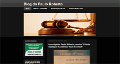 Desktop Screenshot of paulorobertovidapublica.blogspot.com