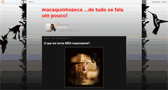 Desktop Screenshot of macaquinhozeca.blogspot.com