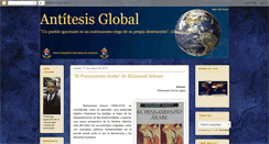 Desktop Screenshot of antitesisglobal.blogspot.com