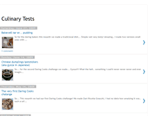 Tablet Screenshot of culinarytests.blogspot.com