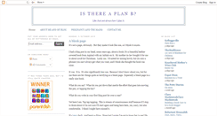 Desktop Screenshot of isthereaplanb.blogspot.com