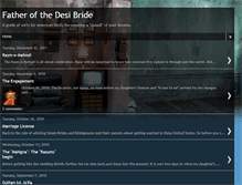 Tablet Screenshot of fatherofthedesibride.blogspot.com