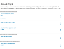 Tablet Screenshot of jocuricopii.blogspot.com