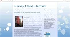 Desktop Screenshot of norfolkcloudeducators.blogspot.com