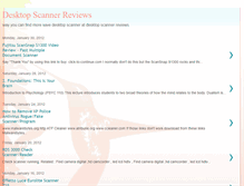 Tablet Screenshot of desktop-scanner-reviews.blogspot.com