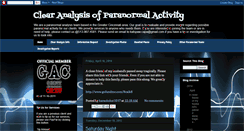 Desktop Screenshot of clear-analysis.blogspot.com