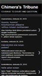Mobile Screenshot of chimerastribune.blogspot.com