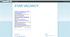 Desktop Screenshot of bintang-kerja.blogspot.com