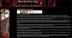 Desktop Screenshot of makebusinessplans.blogspot.com
