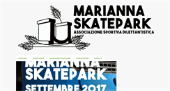 Desktop Screenshot of mariannaskatepark.blogspot.com