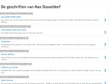 Tablet Screenshot of maxdusseldorf.blogspot.com