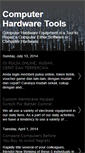 Mobile Screenshot of computerhardwaretools.blogspot.com