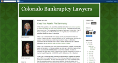 Desktop Screenshot of denverbankruptcyadvocates.blogspot.com